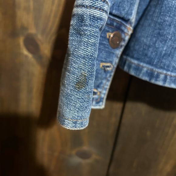 Jones Sport Denim Jacket, size L, small stain on cuff (picture included) - Picture 3 of 4